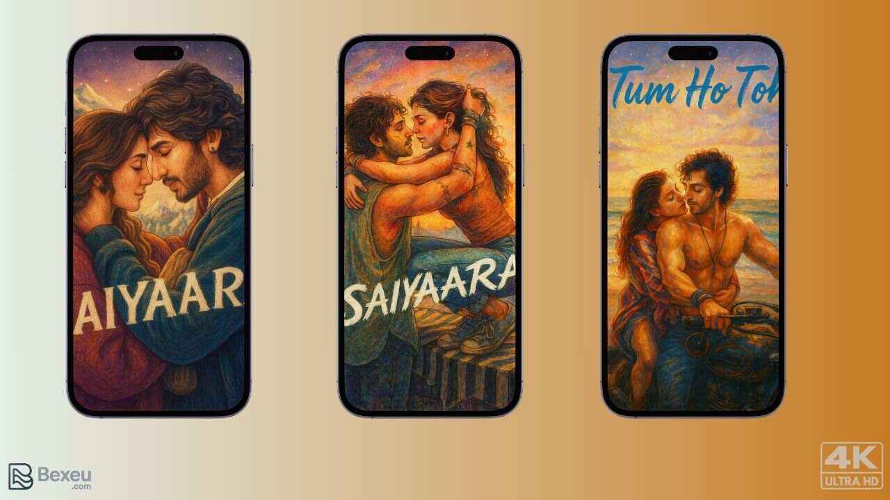 Saiyaara Movie Wallpaper 4K HD