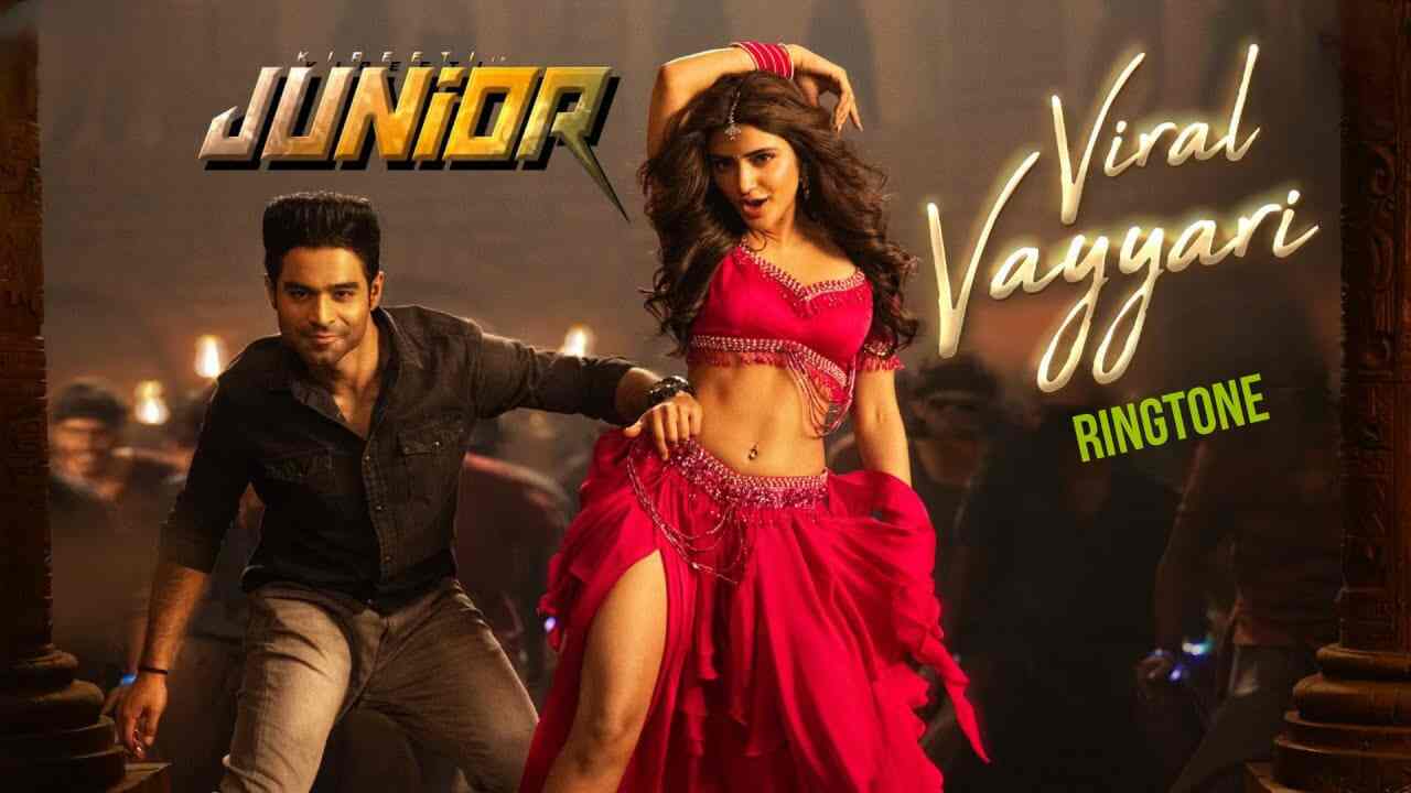 Viral Vayyari Ringtone Sreeleela & Kireeti - Junior