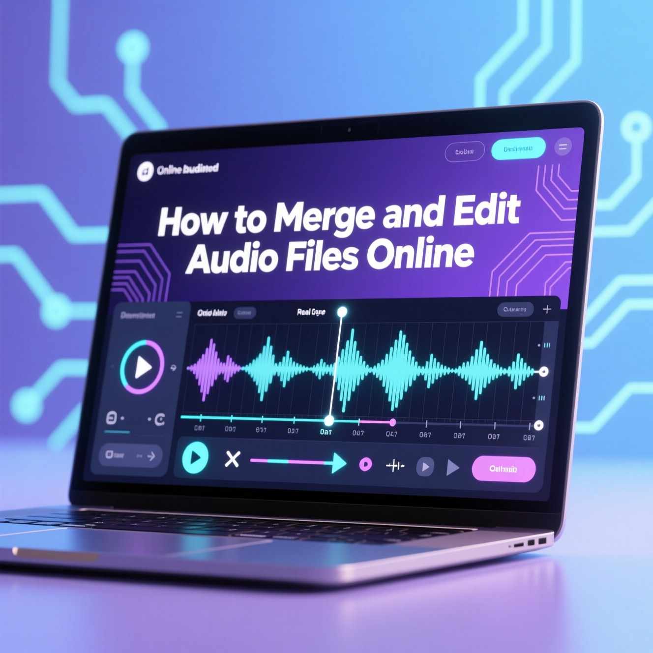 How to Merge and Edit Audio Files Online