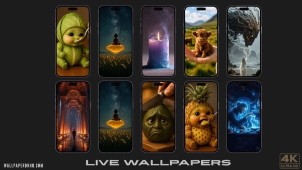 10 Live Wallpapers 4K HD for Mobile