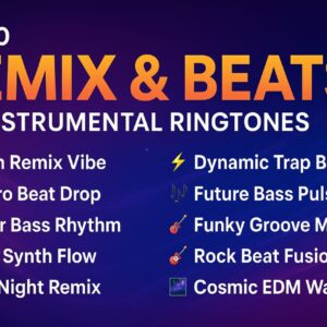 Top 10 Remix & Beats Instrumental Ringtone