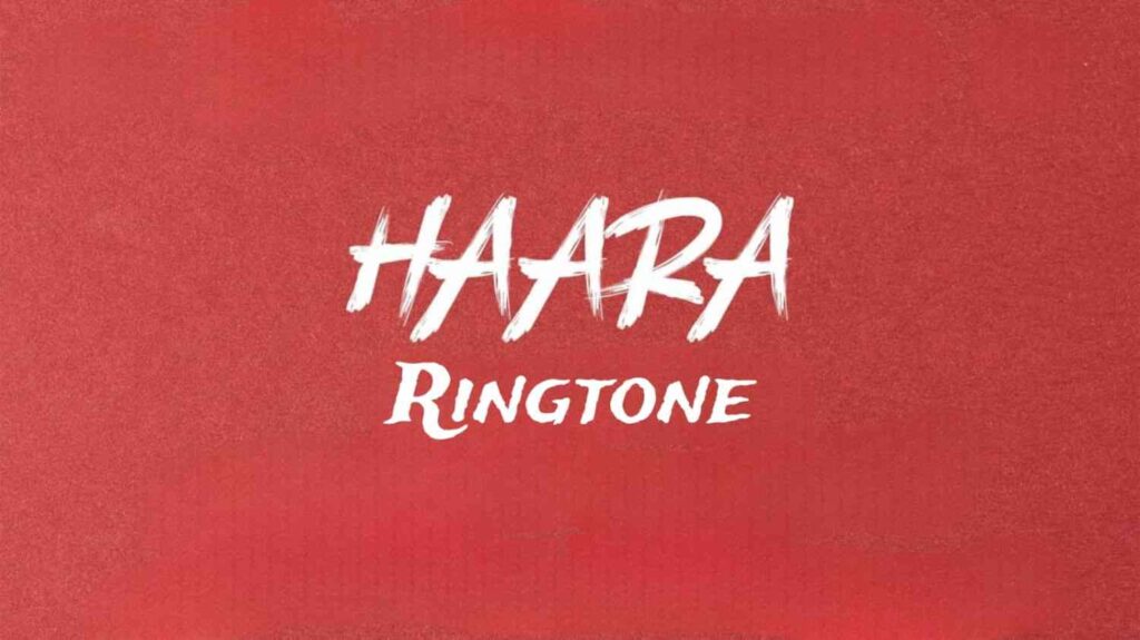 Haara Ringtone Darshan Raval